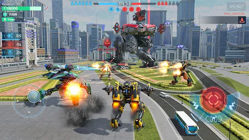 Gameplay screenshot 2 from War Robots Multiplayer Battles - Action game